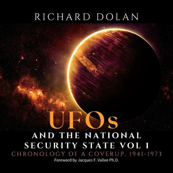 UFOs and the National Security State by Richard Dolan book cover