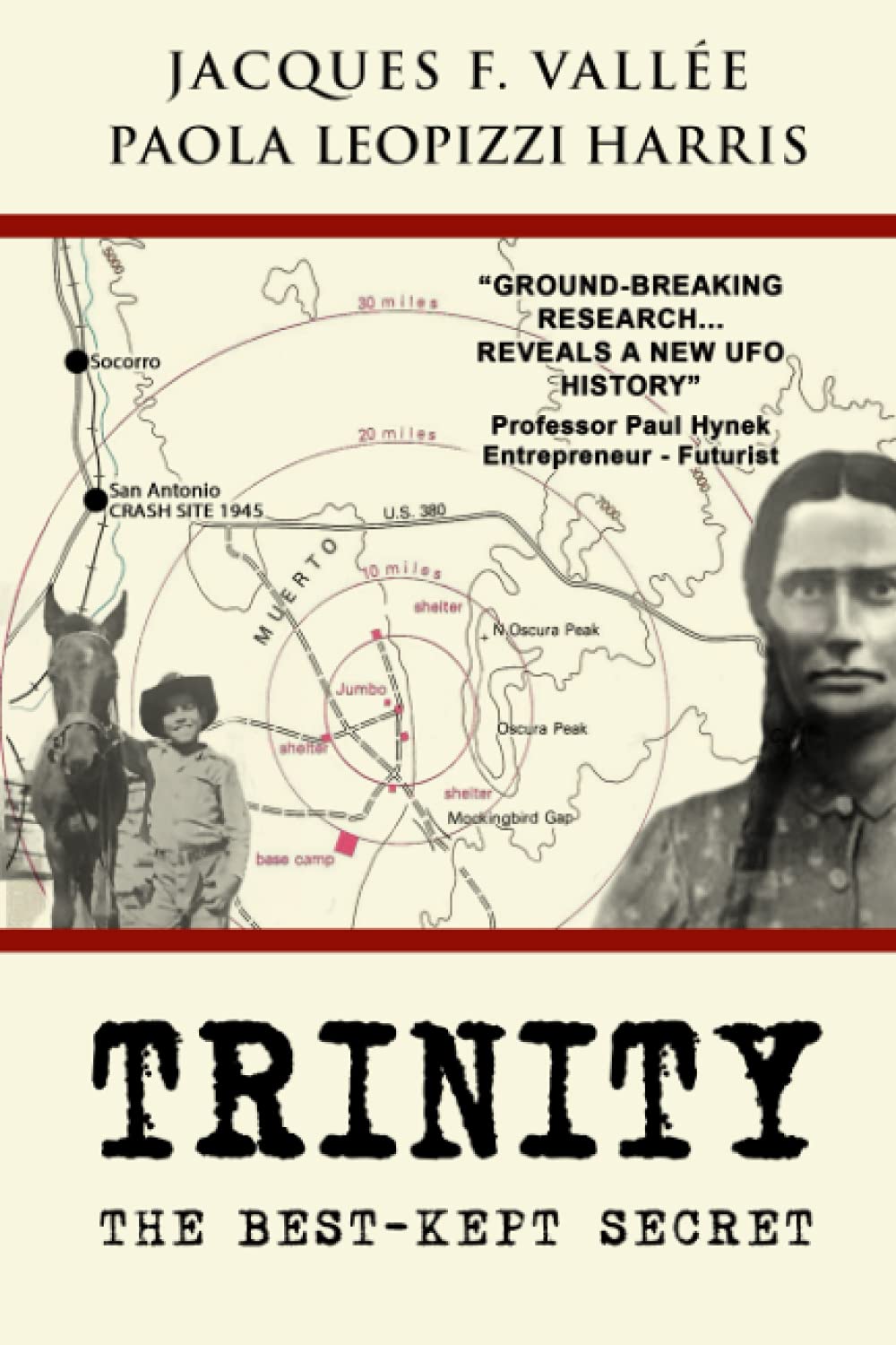 TRINITY: The Best-Kept Secret by Jacques Vallée and Paola Leopizzi Harris book cover