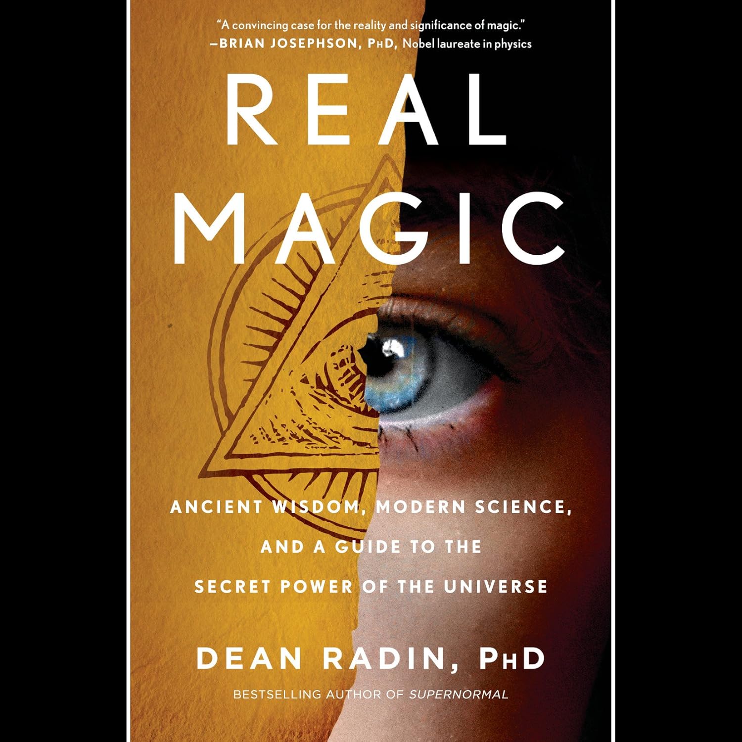Real Magic by Dean Radin audiobook cover - science of psi phenomena