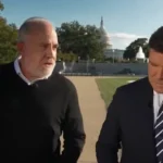 Jay Stratton and Bret Baier walking near the U.S. Capitol during the Fox News Special Report interview (image: Fox News)